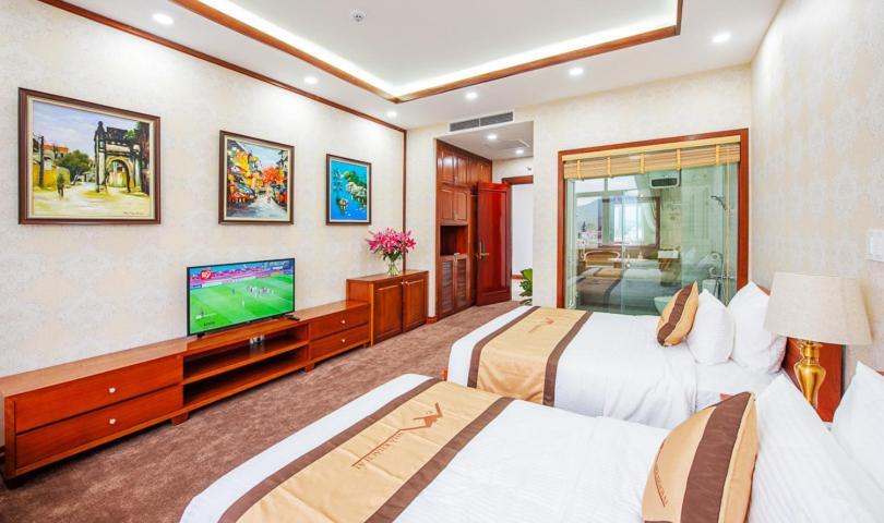 Khach San A1 Lang Son Hotell Exteriör bild