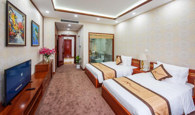 Khach San A1 Lang Son Hotell Exteriör bild